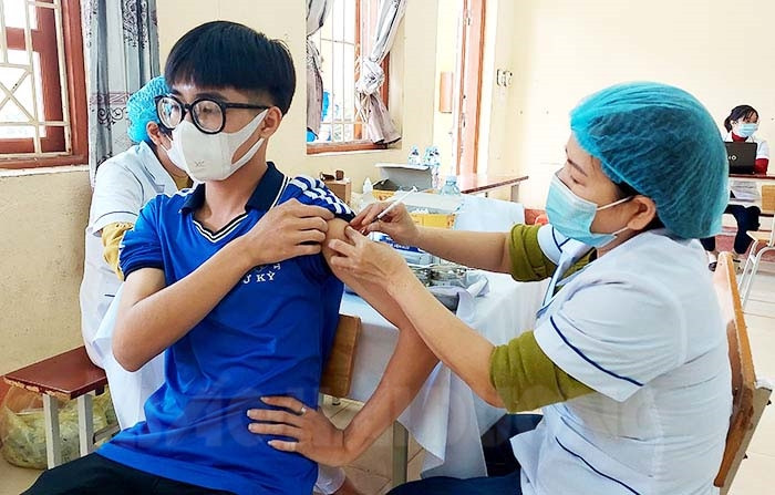 10.734 học sinh THPT ở Hải Dương đã được tiêm vaccine phòng Covid-19